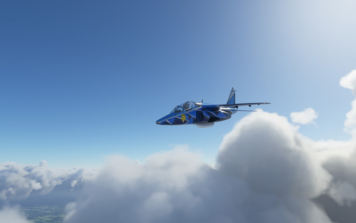 This freeware Alpha Jet is still under development but is already looking good. Try it now! 5 Alpha Jet MSFS 4