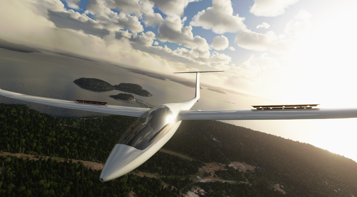 The freeware Discus-2c glider is now out for MSFS 7 Discus 2c glider MSFS 2