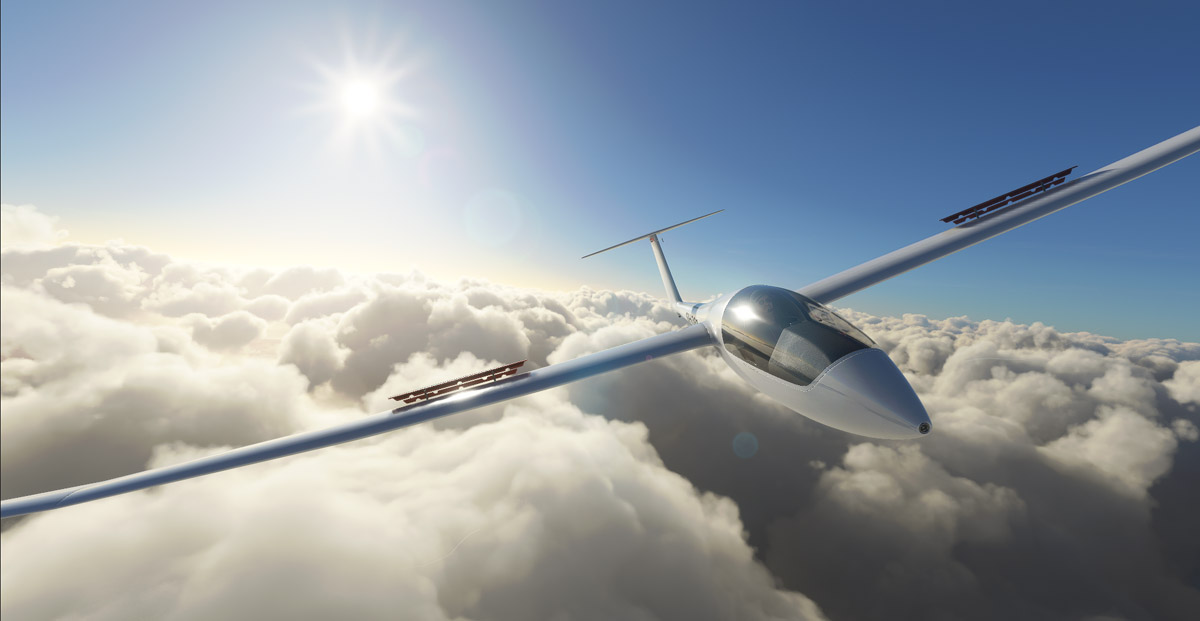 The freeware Discus-2c glider is now out for MSFS 6 Discus 2c glider MSFS 3