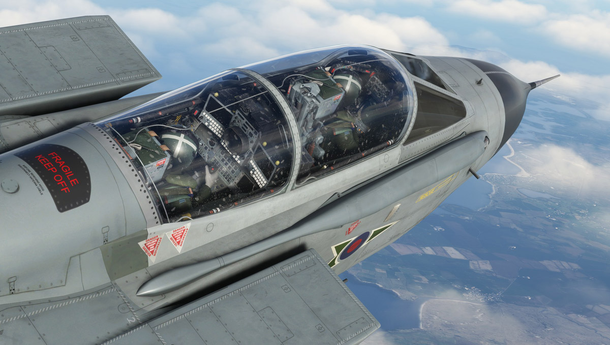 Just Flight confirms development of the Tornado for MSFS with first set of images 1 Just Flight Tornado MSFS 7