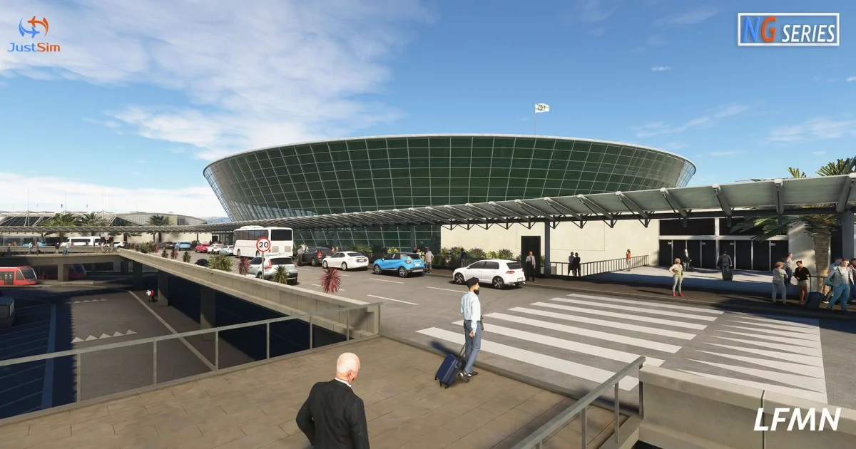JustSim Nice Airport MSFS NG 10