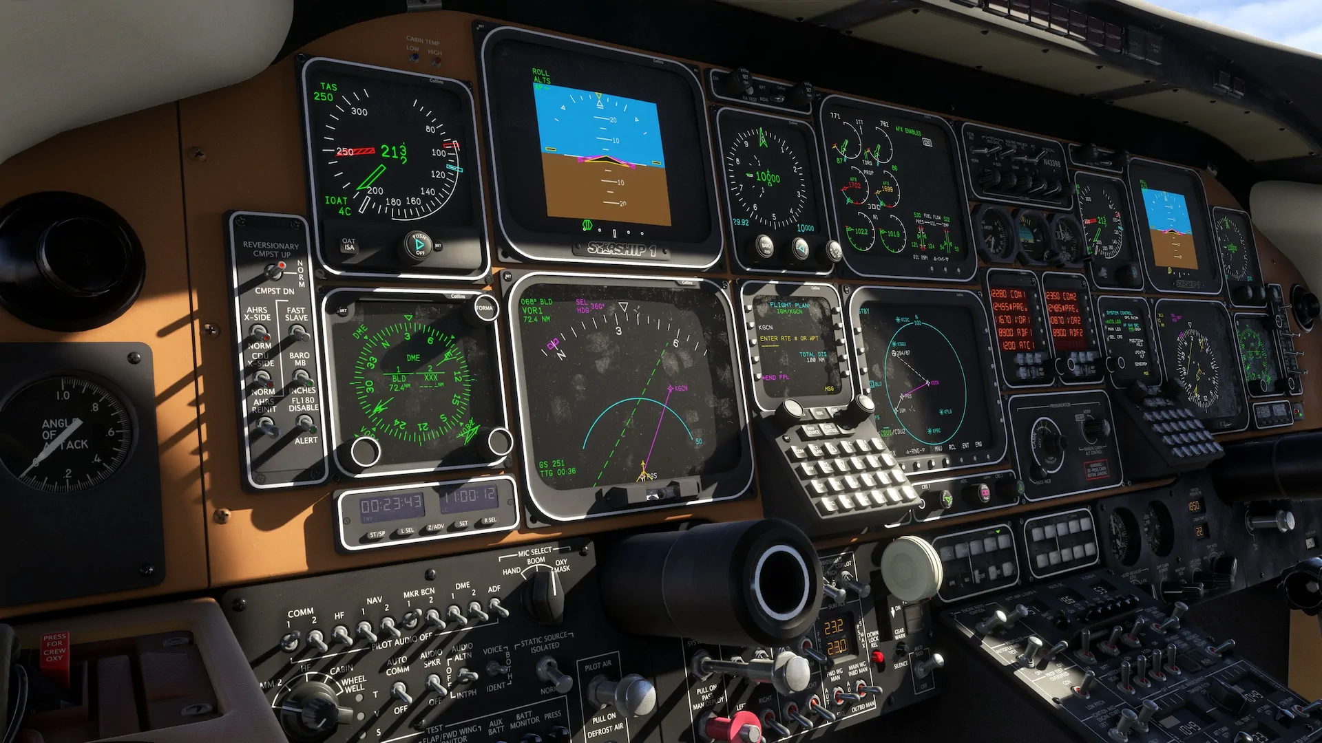 Black Square expands Professional Series with Baron and Bonanza upgrades, shares Starship development update 1 Black Square aircraft MSFS 2024 1